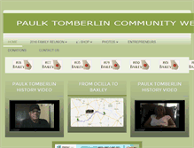 Tablet Screenshot of paulktomberlin.com